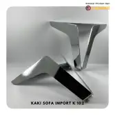 Kaki Sofa K102 Stainless New Model